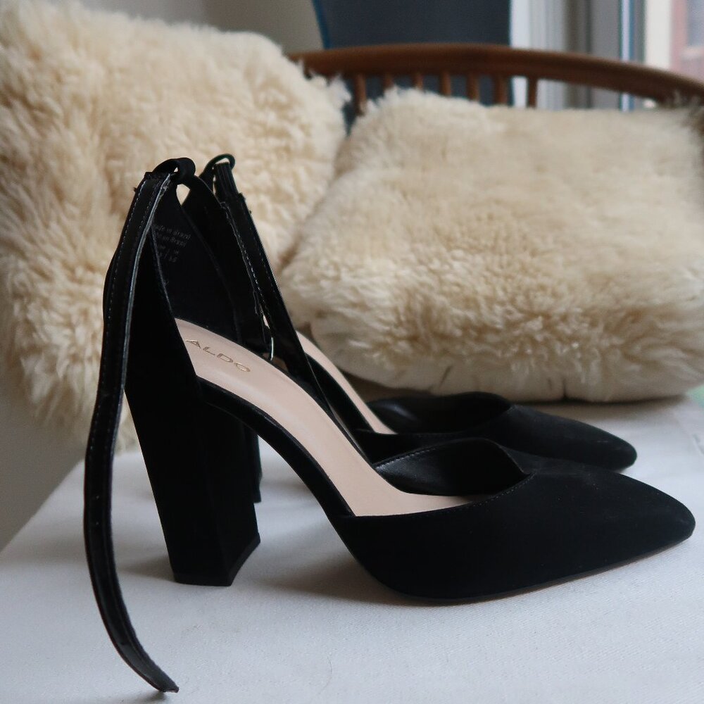 Aldo Closed Toe Block Heel